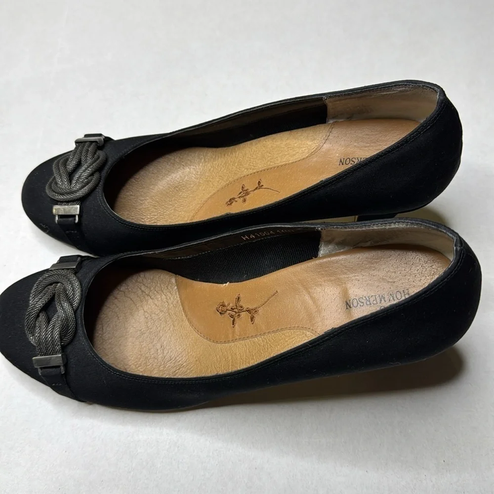 Ros Hommerson black pumps size 11 wide